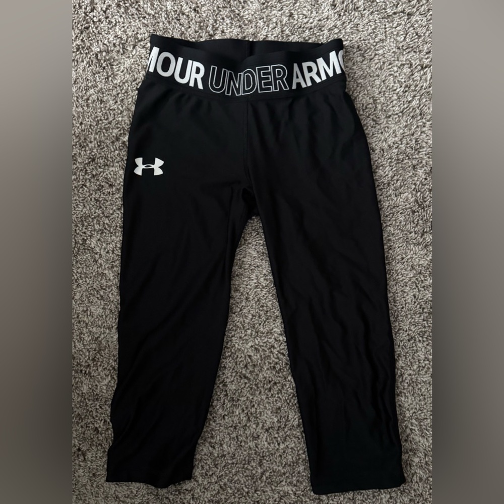 Womans size zero under Armour, running capris